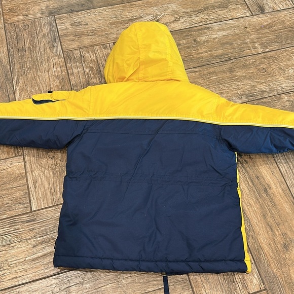 Oshkosh yellow blue toddler jacket 3t - Picture 6 of 6